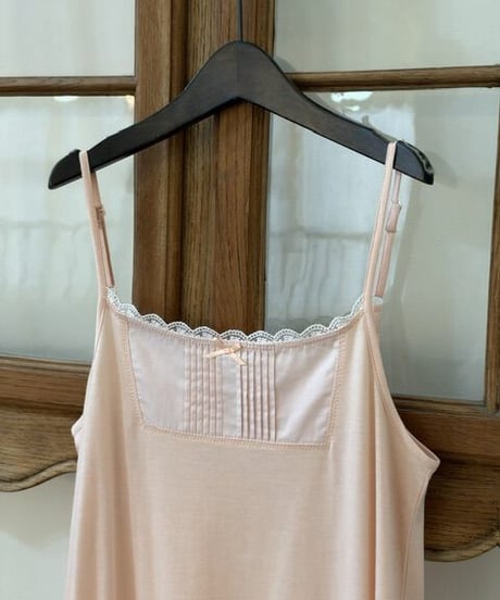 【3L】pin tuck yoke  one-piece