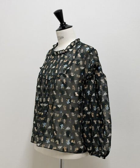 【3L】GARACHIGAI blouse