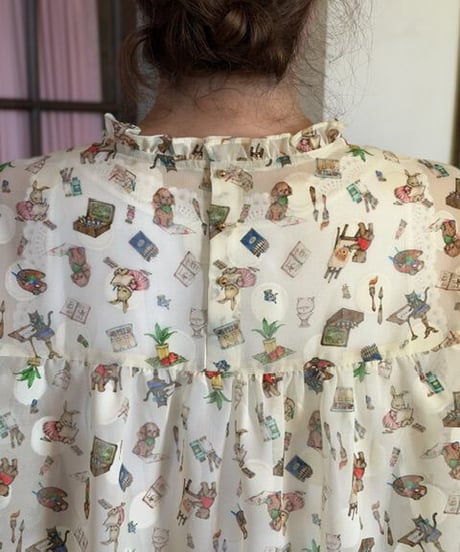 【3L】GARACHIGAI blouse