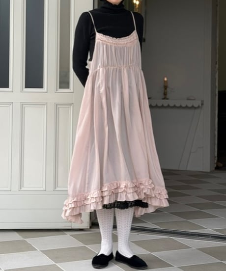 【free size】TAPPURI camisole dress
