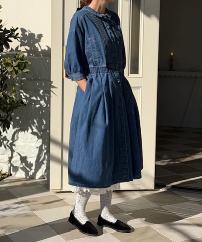 3L】denim one-piece coat | yukiemon global