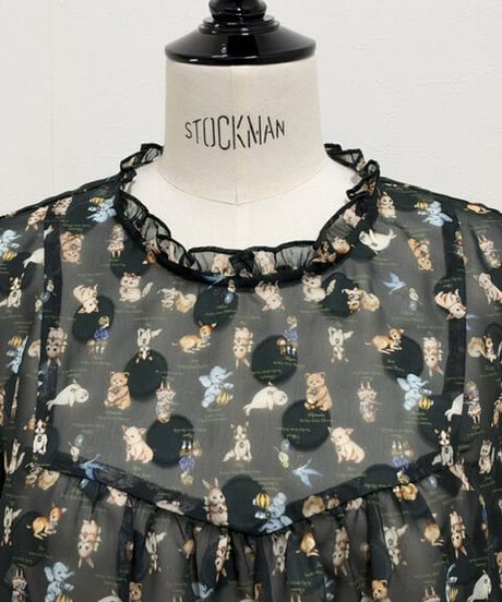 【3L】GARACHIGAI blouse