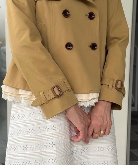 【M】FURIFURI trench coat