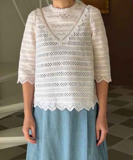【3L】millefeuille blouse