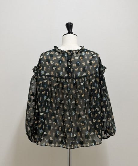【3L】GARACHIGAI blouse