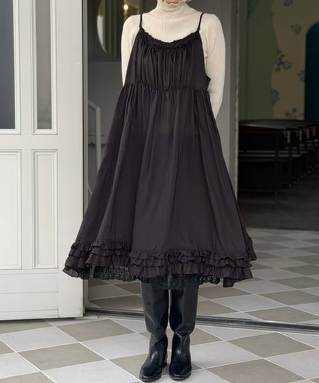 【free size】TAPPURI camisole dress