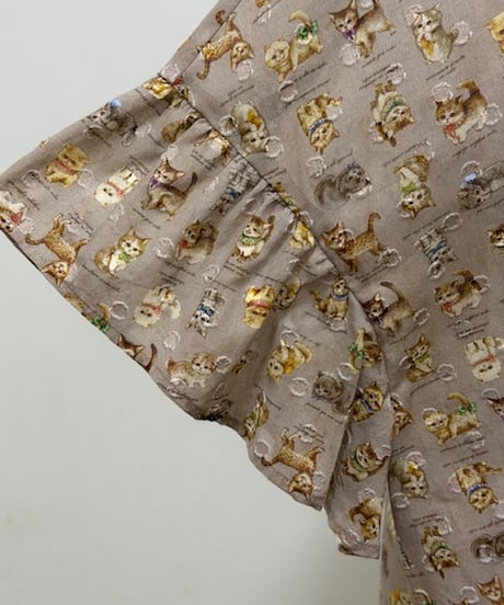 【3L】kitten HIRARA blouse