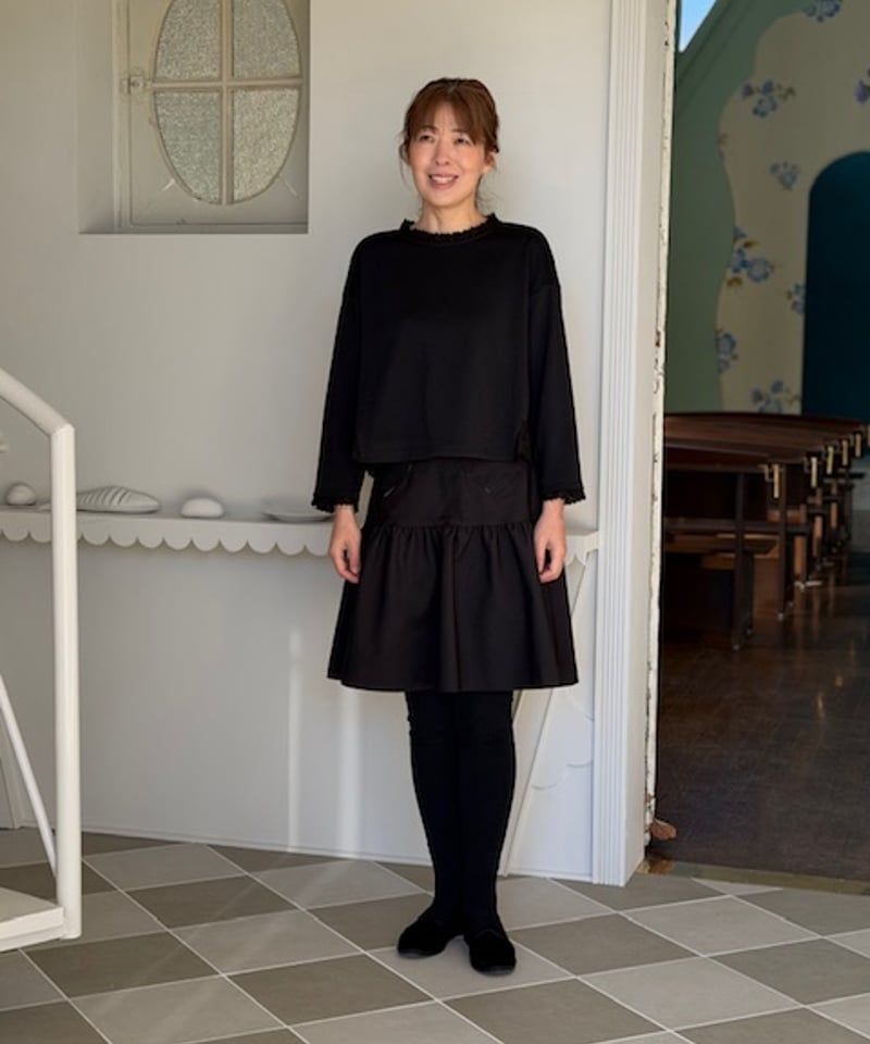 3L】lace sweat pullover | yukiemon global