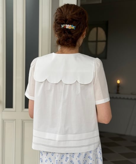 【3L】cape blouse