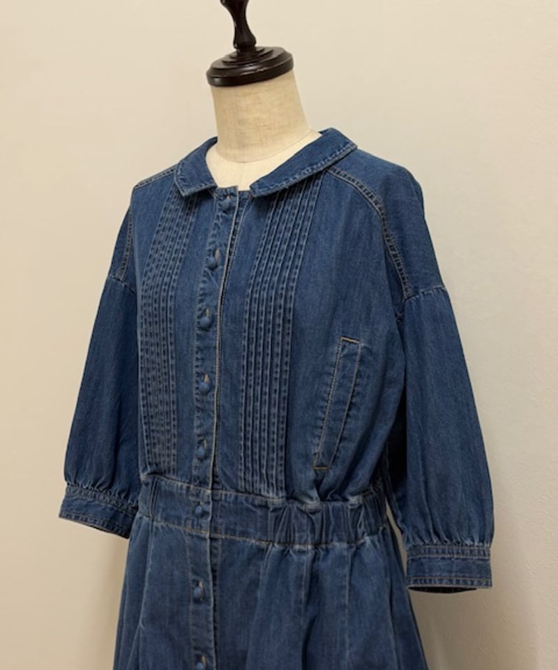 3L】denim one-piece coat | yukiemon global
