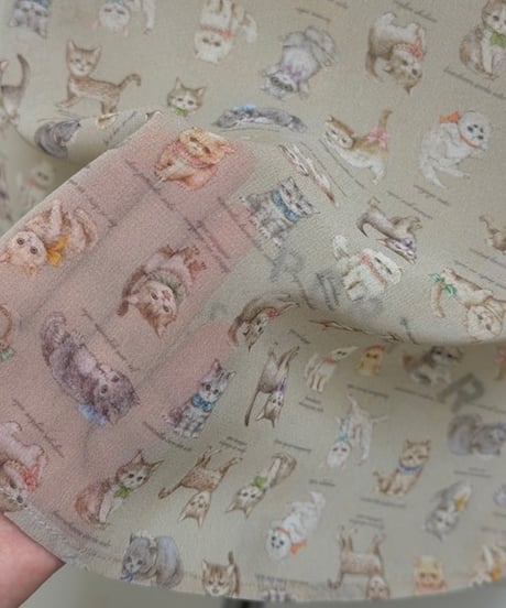 【M】elbow-sleeve textile blouse