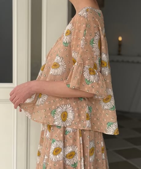 【3L】marguerite HIRARA blouse