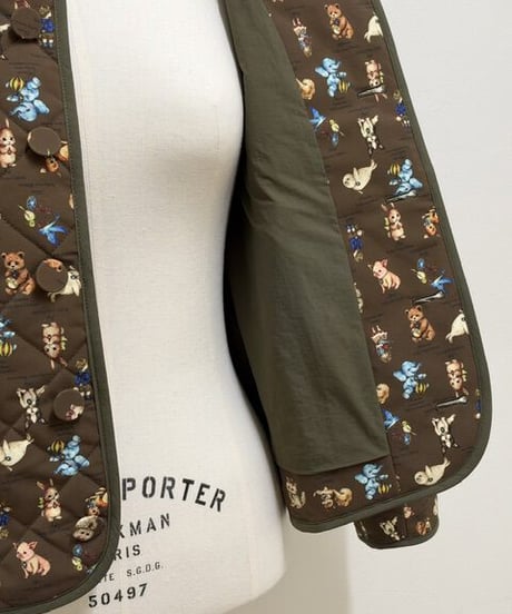 【3L】GARACHIGAI quilting  blouson・fortune
