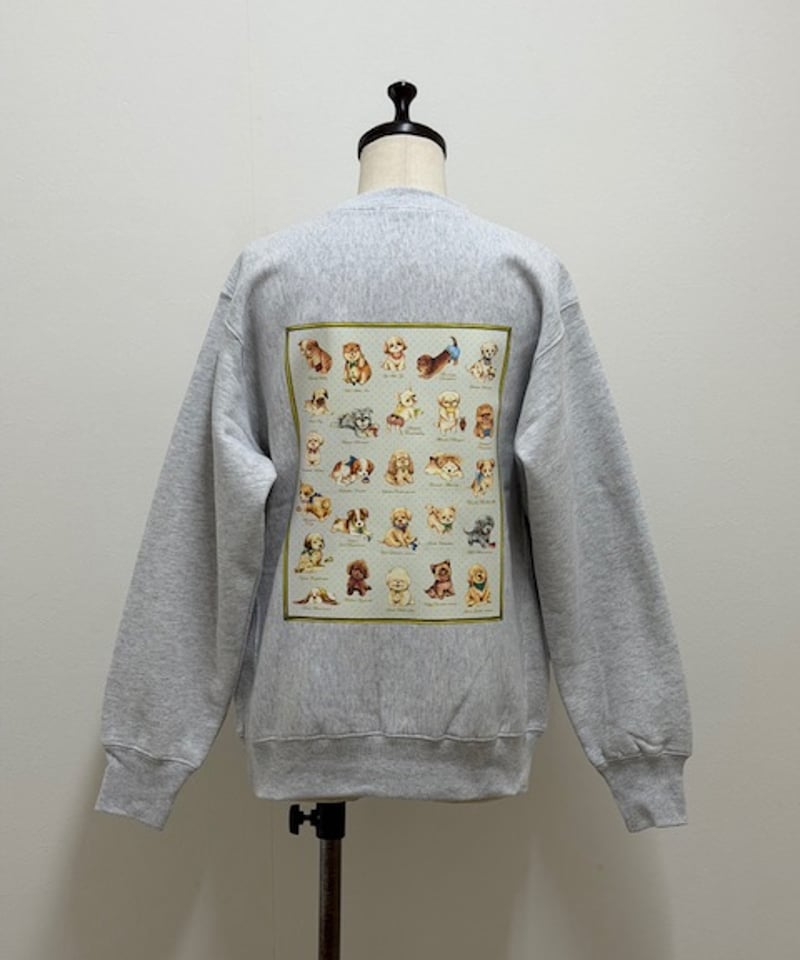 M】 puppy sweat pullover | yukiemon global