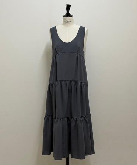 【3L】tiered jumper skirt