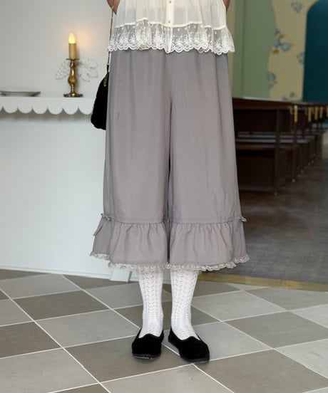 【M】KIREIME clover pants
