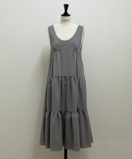 【3L】tiered jumper skirt