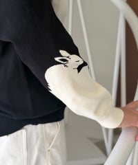 【3L】silhouette V cardigan