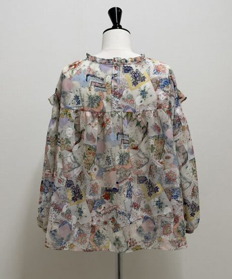 【3L】GARACHIGAI blouse