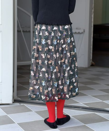 【3L】GARACHIGAI skirt