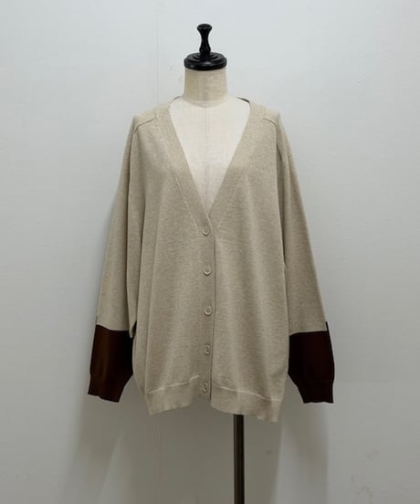 【M】silhouette V cardigan