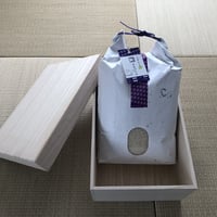 「心」桐箱　ゆめぴりか　5kg