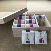 「心」桐箱　ゆめぴりか・ななつぼし各450g　9個セット