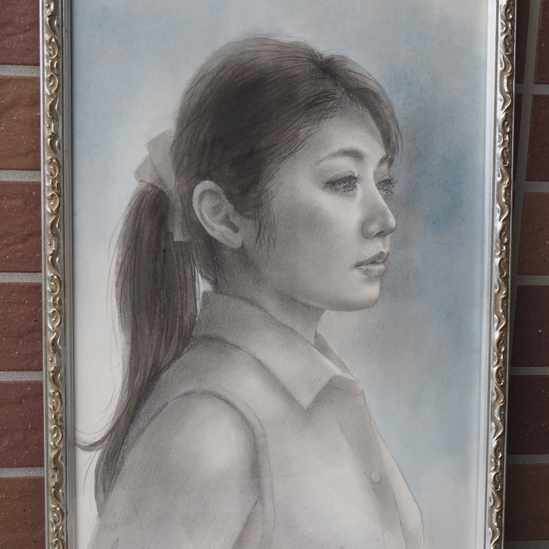 徳田明子「優しいひと」F3号 Tokuda Akiko | 美岳画廊 Gallery Mit