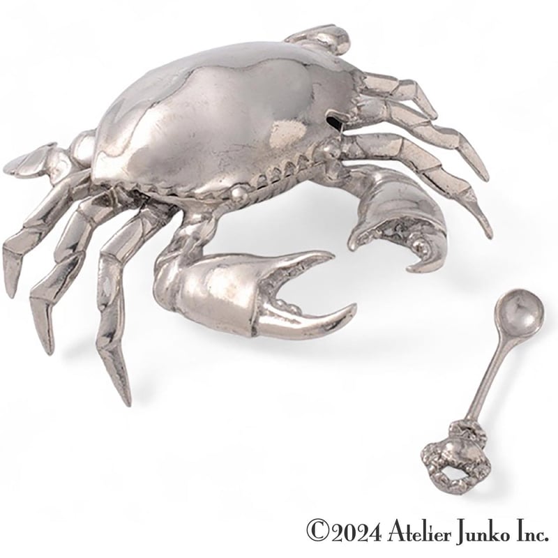 ソルトボウル&スプーン クラブ Salt bowl & spoon Crab | Atelie ソルトボウル&スプーン クラブ Salt bowl & spoon Crab | Atelie