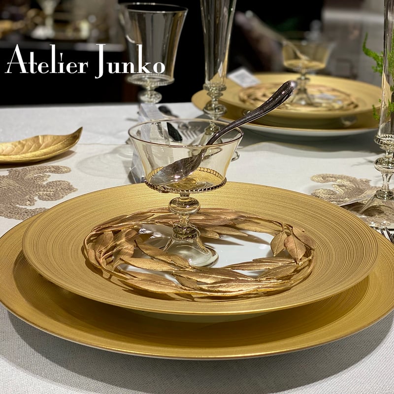 Atelier Junko アトリエジュンコ ポットスタンド ローレル ゴールド ポットスタンド アッシュリーフ Trivet Ash leaf | Atelier Junko