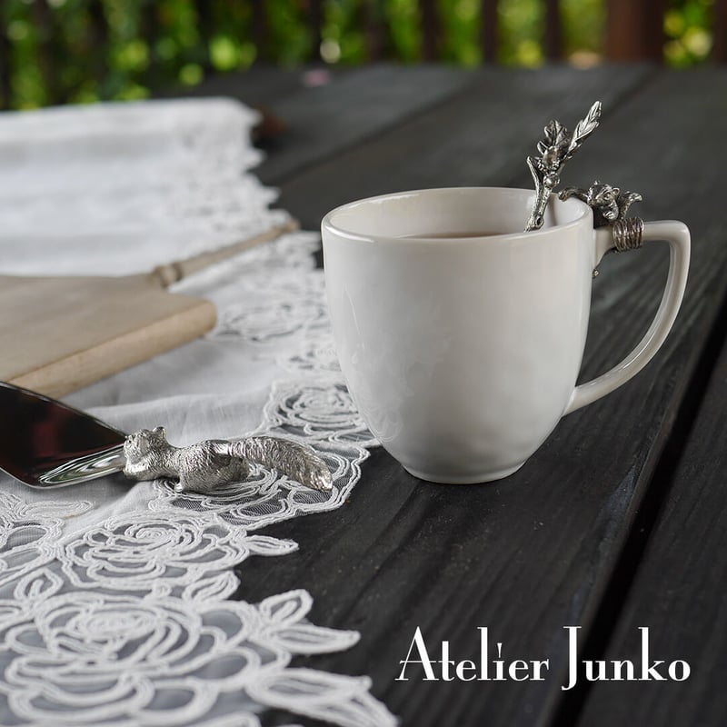 レース ローズ ランナー 45×220cm Lace Runner Rose | Atelie 