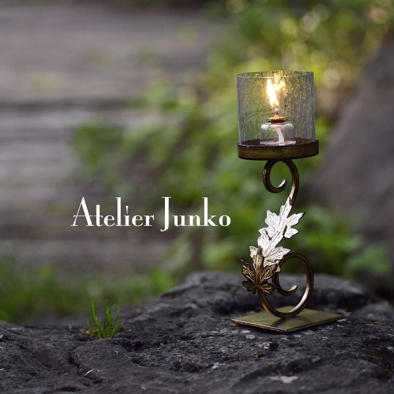 グラスオイルランプ M Glass oil lamp M | Atelier Junko EC