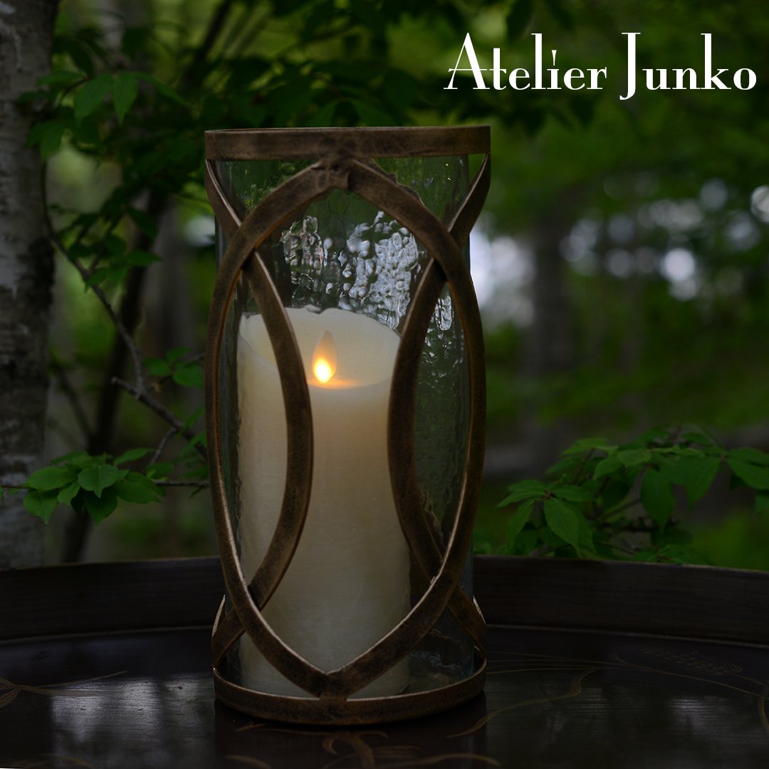 キャンドルホルダー アイアンリング L Candleholder Iron Ring キャンドルホルダー アイアンリング L Candleholder Iron Ring