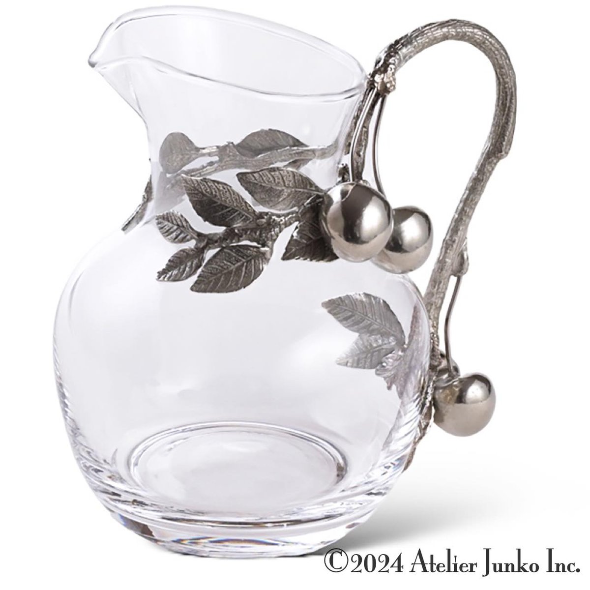 グラスピッチャー ラウンド チェリー Jug round cherry | Atelier J