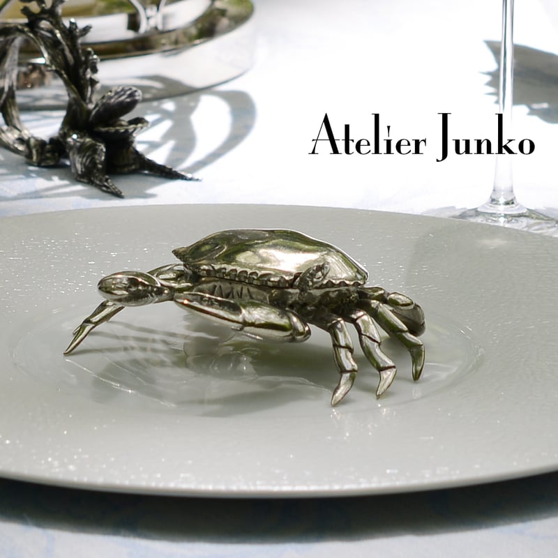 ソルトボウル&スプーン クラブ Salt bowl & spoon Crab | Atelie ソルトボウル&スプーン クラブ Salt bowl & spoon Crab | Atelie