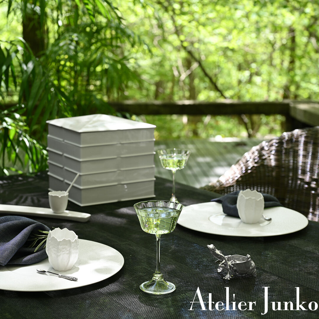 白磁 家型七段重（フタ） JZR-8003-1 | Atelier Junko EC shop