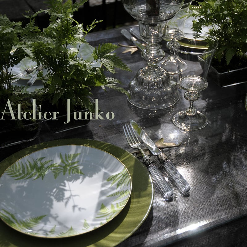 ファーンシダ プレート Fern plate | Atelier Junko EC shop