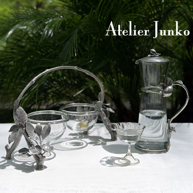 グラスピッチャー ロング レモン （フタ付き）Jug long Lemon with lid