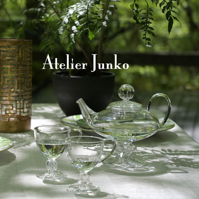 pote商品です ティーポット フリーブロー L Teapot Free Blow L | Atelier Ju