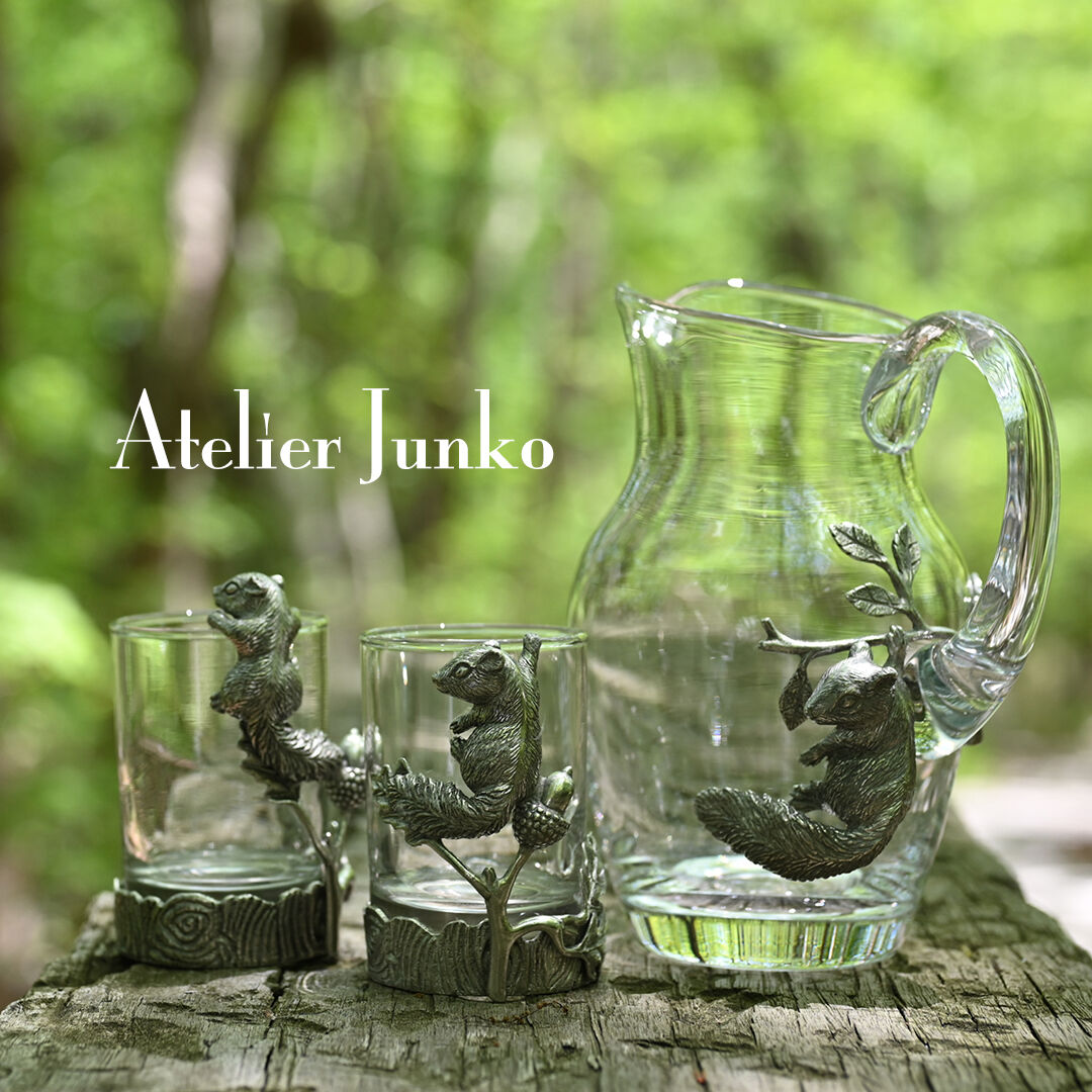 ミディアムグラス ライトハングリス Medium Glass Squirrel | Ateli