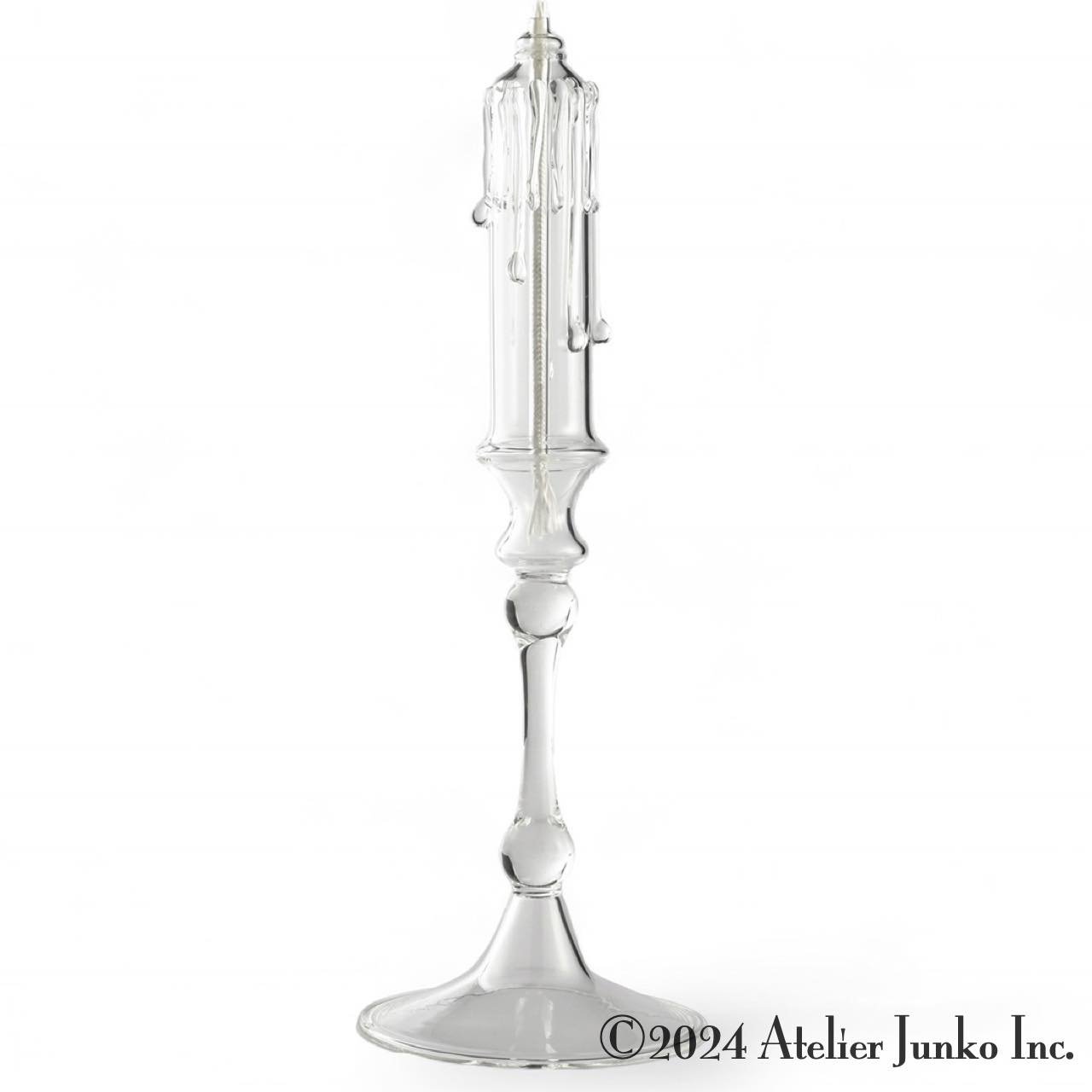 グラスオイルランプ グラススタンド Glass oil lamp with stand | A