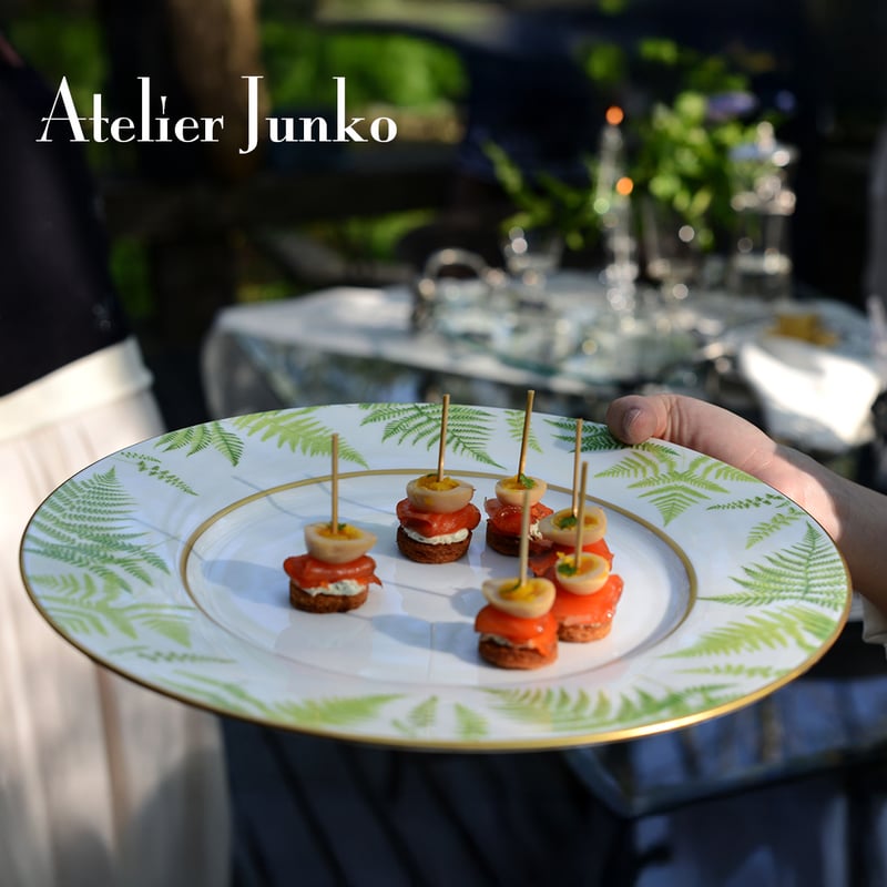ファーンシダ プレート Fern plate | Atelier Junko EC shop