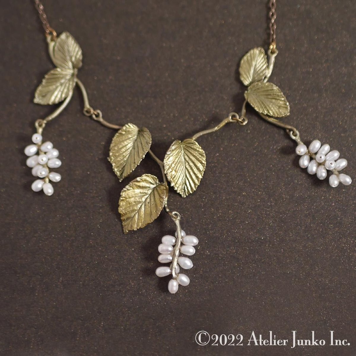 スプリングバーチ ネックレス NN-JW9371BZWP | Atelier Junko E 