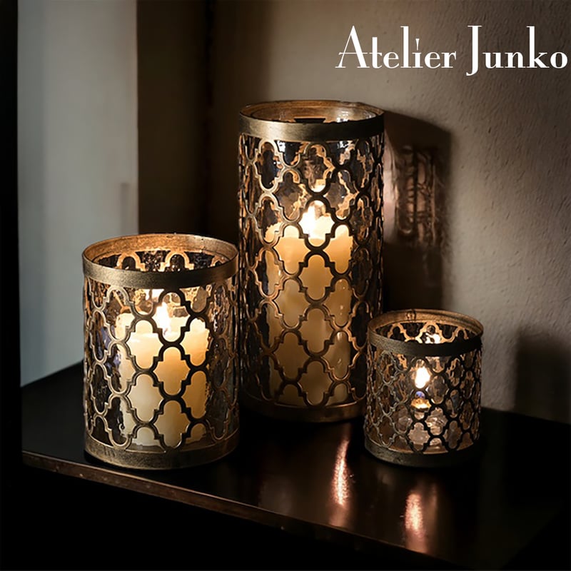 キャンドルホルダー アラベスク Candleholder Arabesque | Atelie