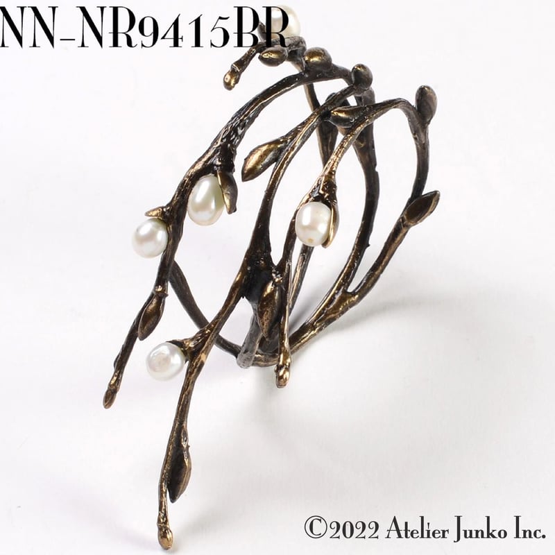 アトリエジュンコ　ナプキンリング4個セット ナプキンリング ボタニカル Napkin Ring Botanical | Atelier J