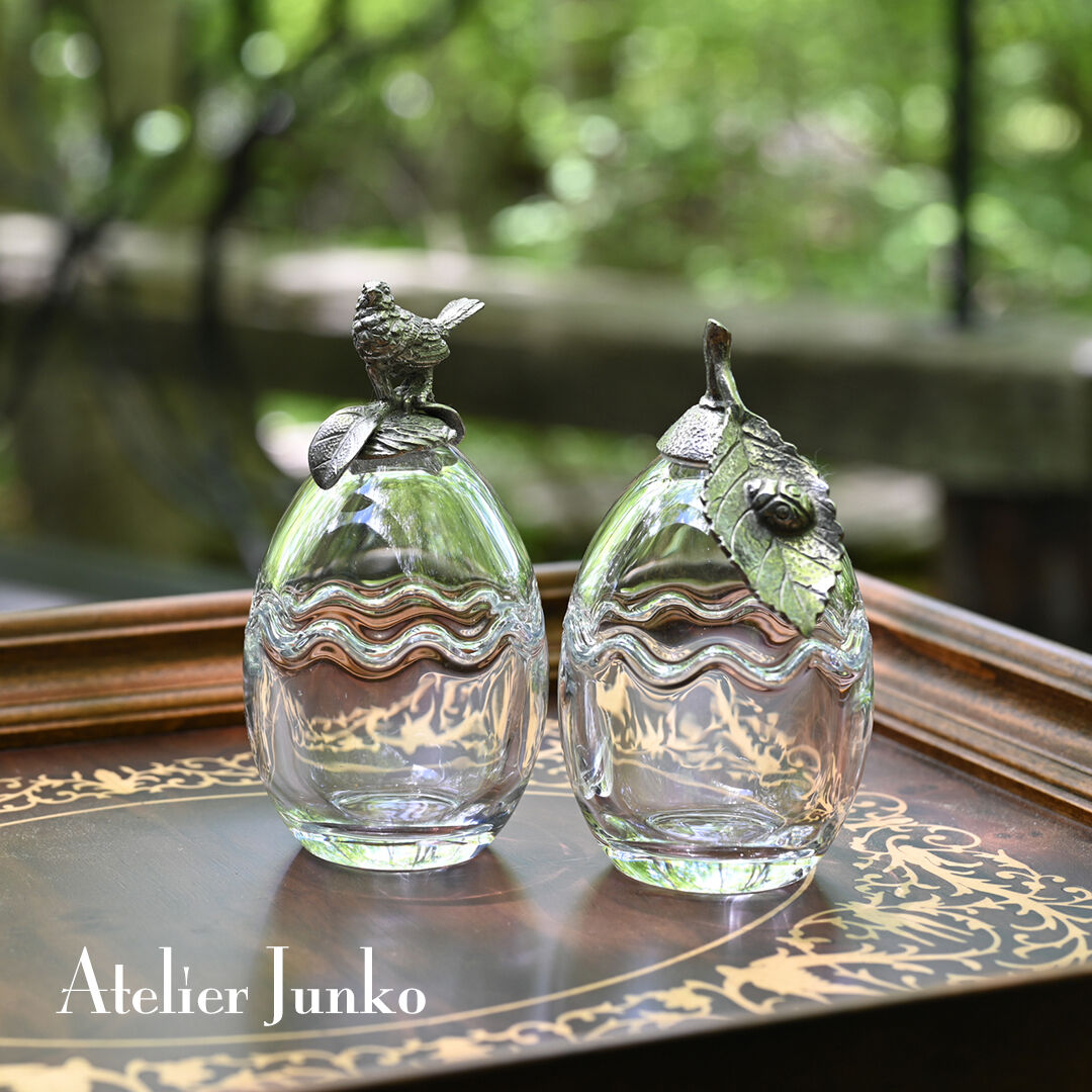 アトリエジュンコデザートグラス、コーヒースプーン