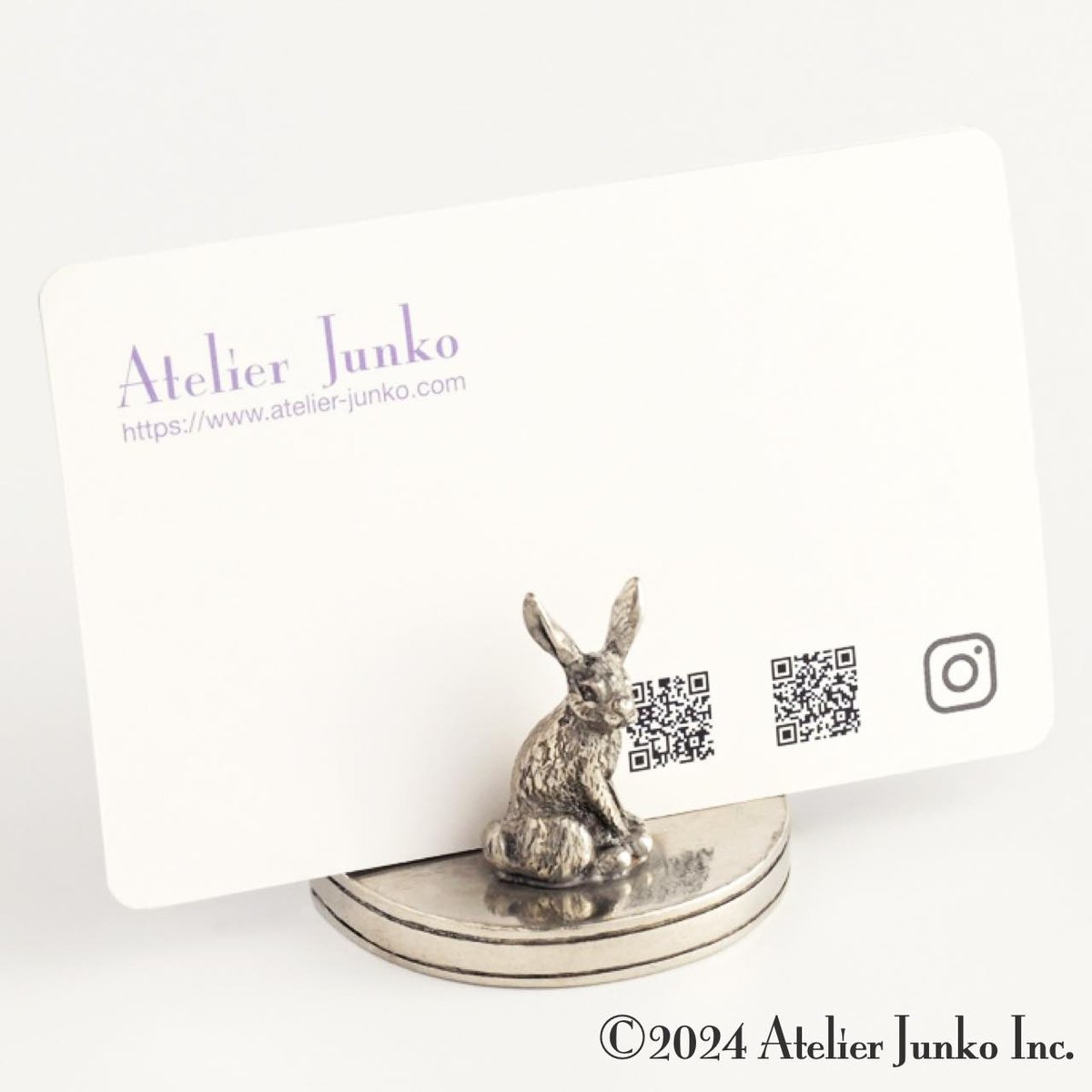 カードホルダー ステージ ラビット | Atelier Junko EC shop