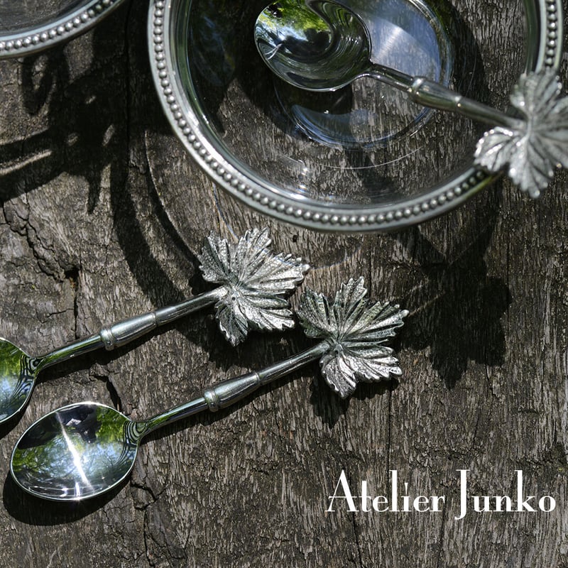 アトリエジュンコカトラリー6本＋ナイフレスト2個 ペアセット