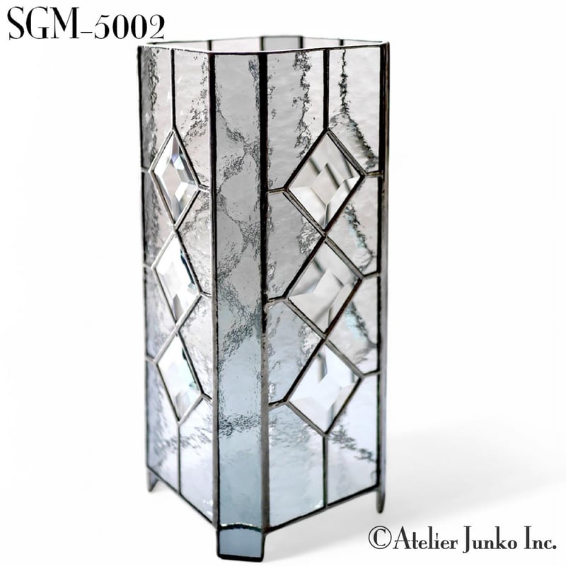 キャンドルホルダー ステンドグラス ベベル Candleholder stained glas