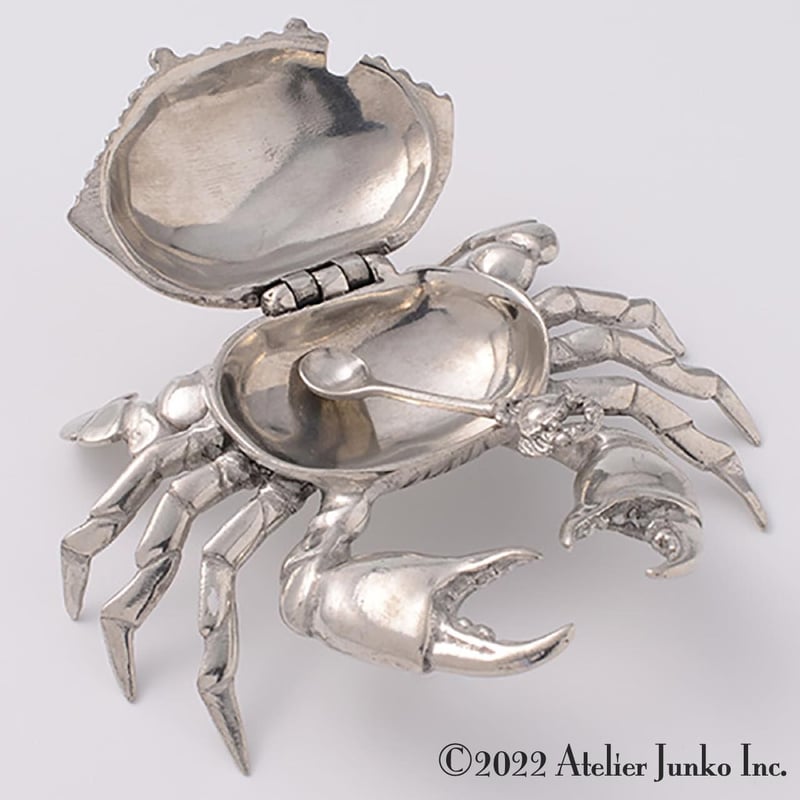 ソルトボウル&スプーン クラブ Salt bowl & spoon Crab | Atelie ソルトボウル&スプーン クラブ Salt bowl & spoon Crab | Atelie